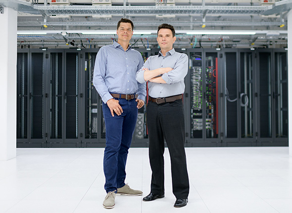 Mario Rosin und Raphael Huber, Gründer der Job-Plattform IT Jobs Austria